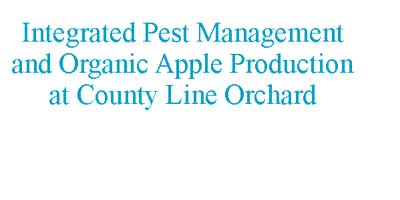 Integrated Pest Management at County Line Orchard